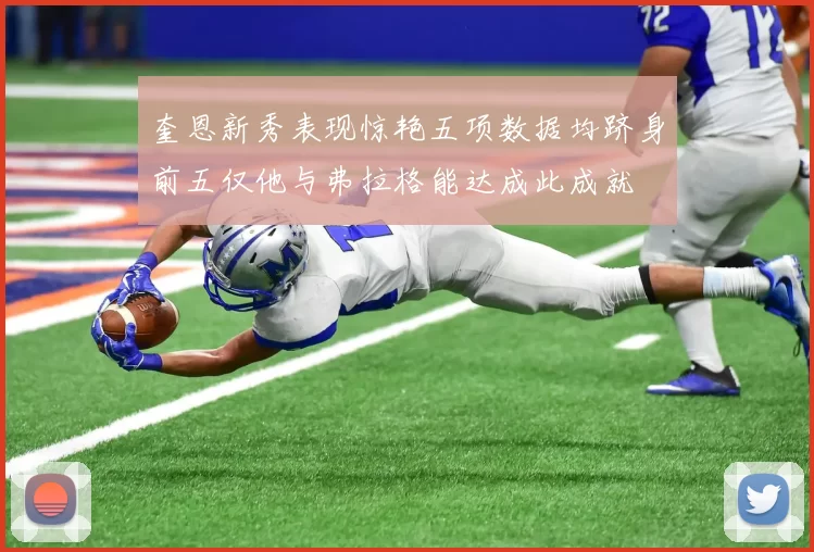 奎恩新秀表现惊艳五项数据均跻身前五仅他与弗拉格能达成此成就